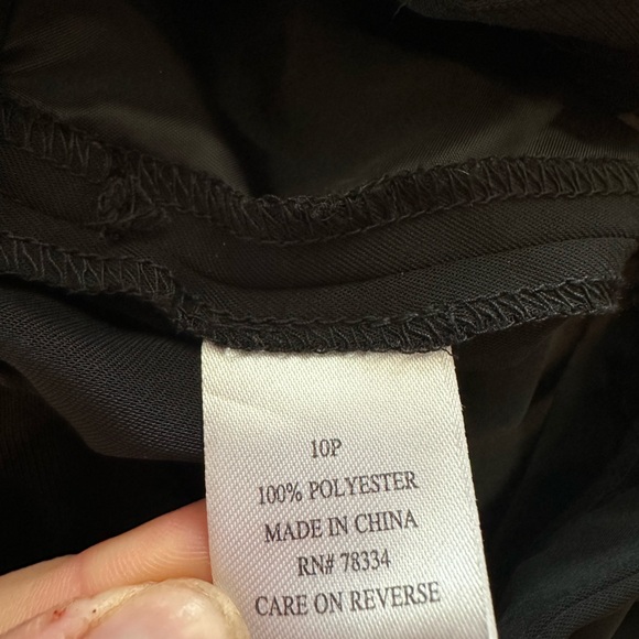 Tom Ford Women’s Pleated Black Trousers (Size 10P) - Picture 10 of 13